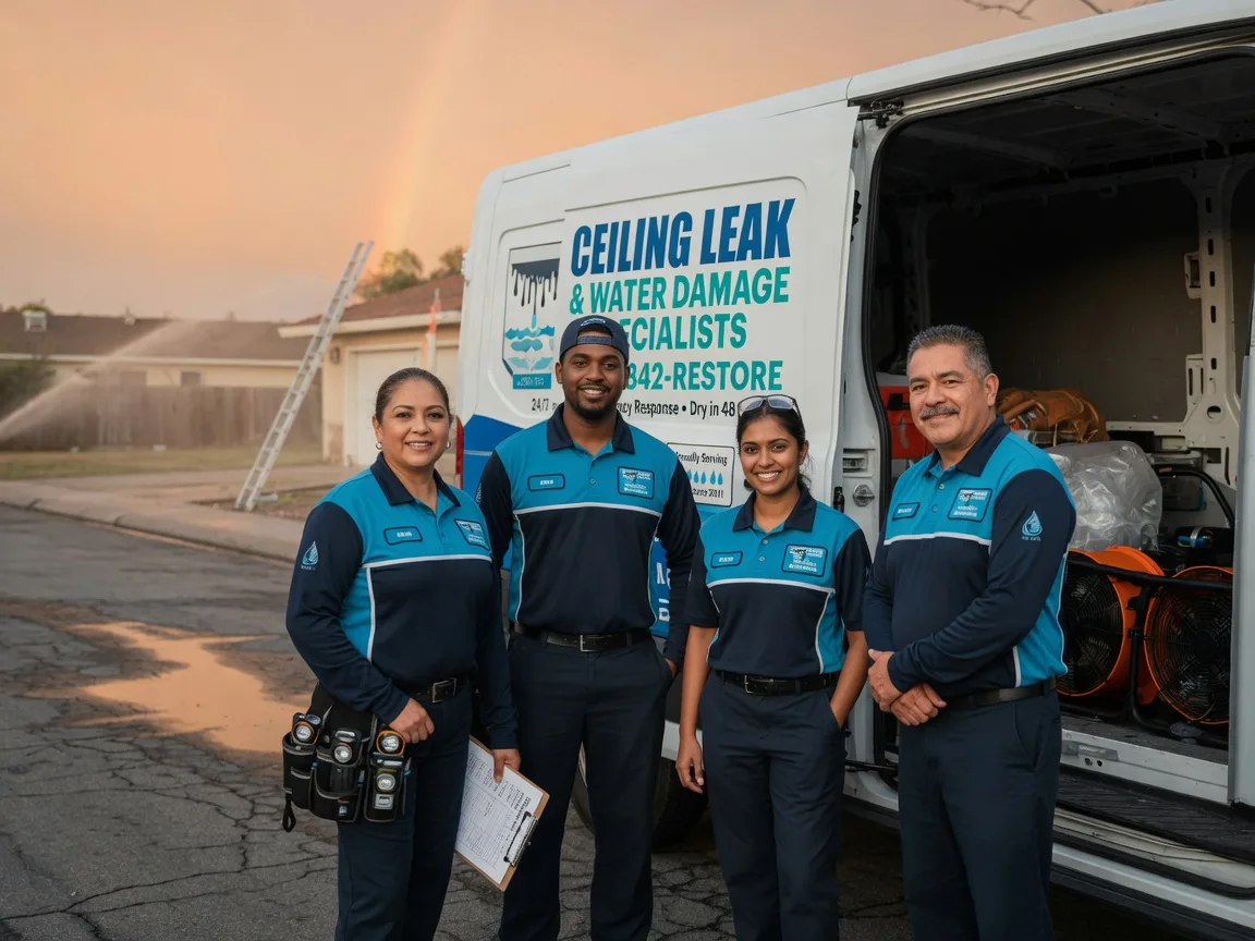 Ceiling Leak Cleanup company in West Manchester, OH