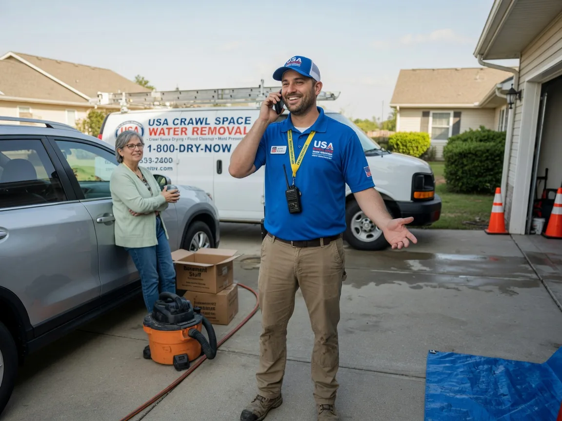 Crawl Space Water Removal West Manchester, OH FAQs